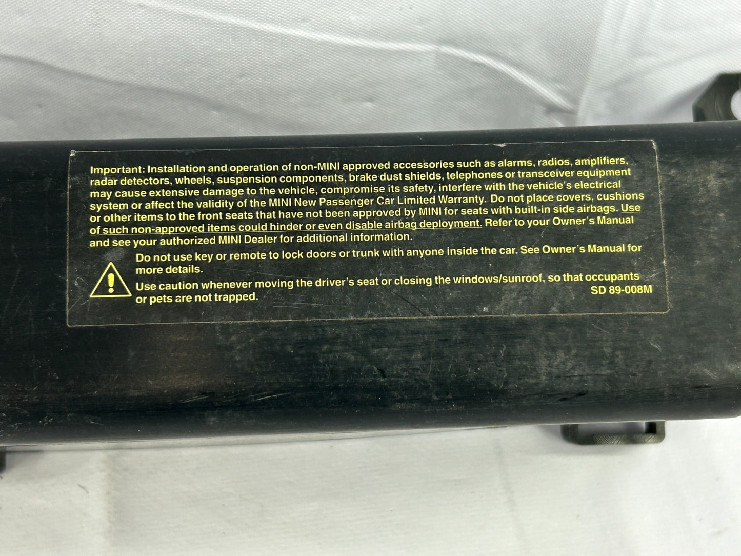2008-2014 Mini Cooper Clubman Computer Control Module Access Cover OEM 2754564
