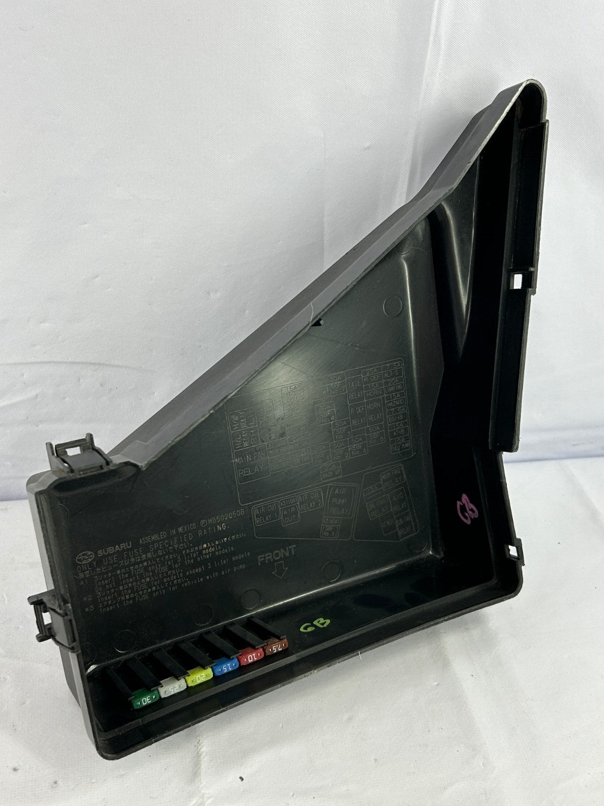 2005-2009 Subaru Outback Engine Fuse Relay Box Top Cover Lid OEM 82243AG00A