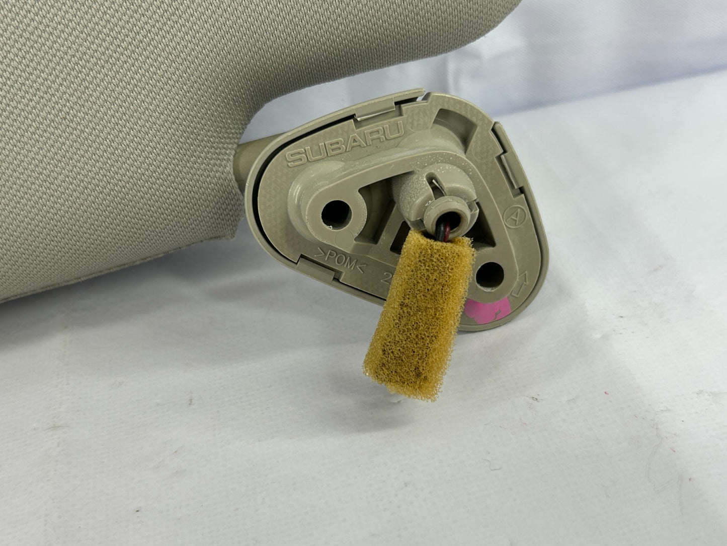 2006-2009 Subaru Outback Right Passenger Side Sun Visor Beige OEM 92011AG56AOR