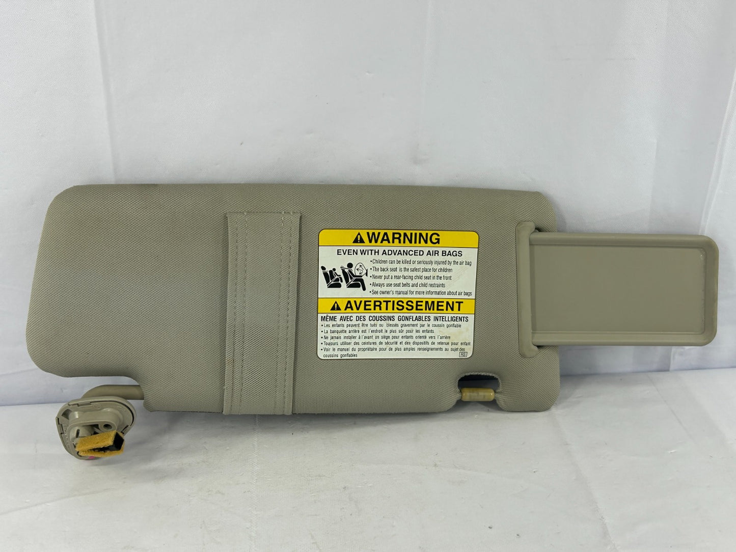 2006-2009 Subaru Outback Left Driver Side Sun Visor Beige OEM 92011AG55AOR