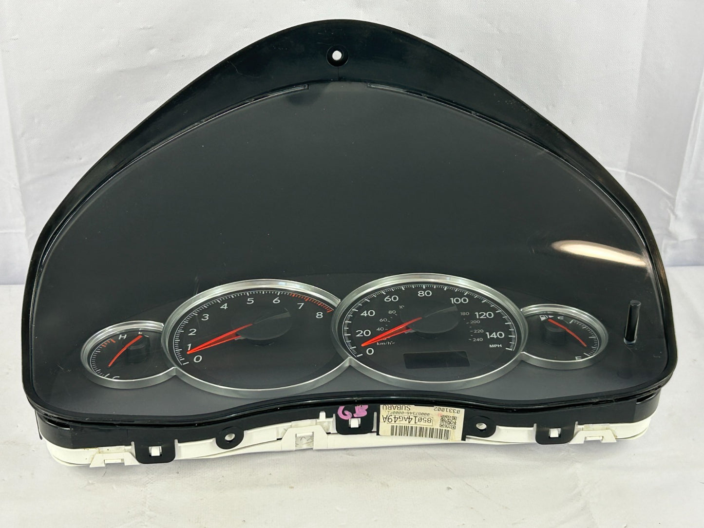 08 Subaru Outback Instrument Speedometer Gauge Cluster 154K Miles OEM 85033AG12A