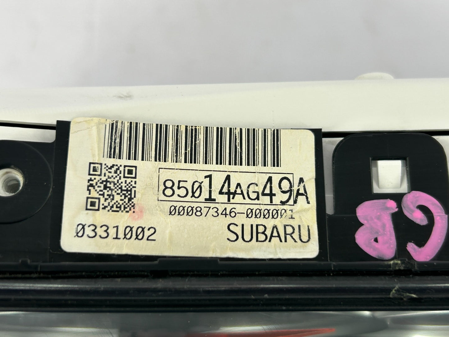 08 Subaru Outback Instrument Speedometer Gauge Cluster 154K Miles OEM 85033AG12A