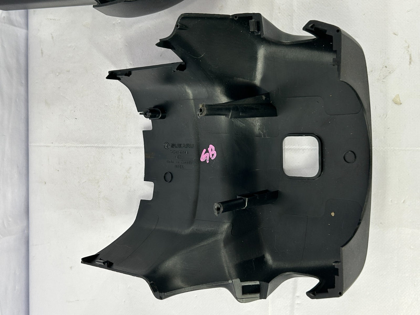 2008-2009 Subaru Outback Steering Column Cover Trim Black OEM 34341AG14AJC
