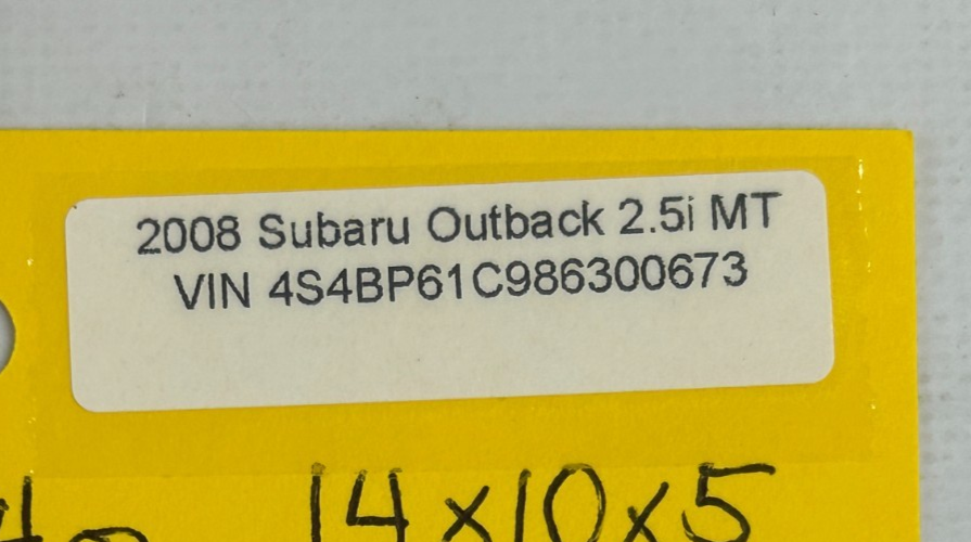 2005-2009 Subaru Outback Left Driver Side Dash End Cap Trim Black OEM 66073AG13A
