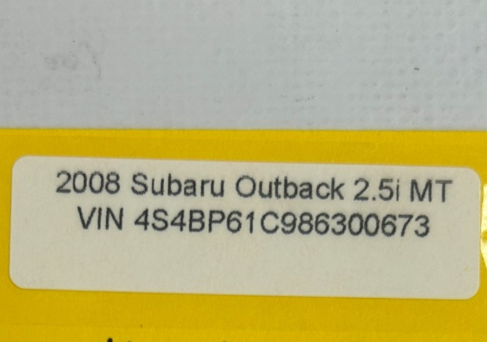 2005-2009 Subaru Outback Right Passenger Side Dash End Cap Trim OEM 66073AG04A