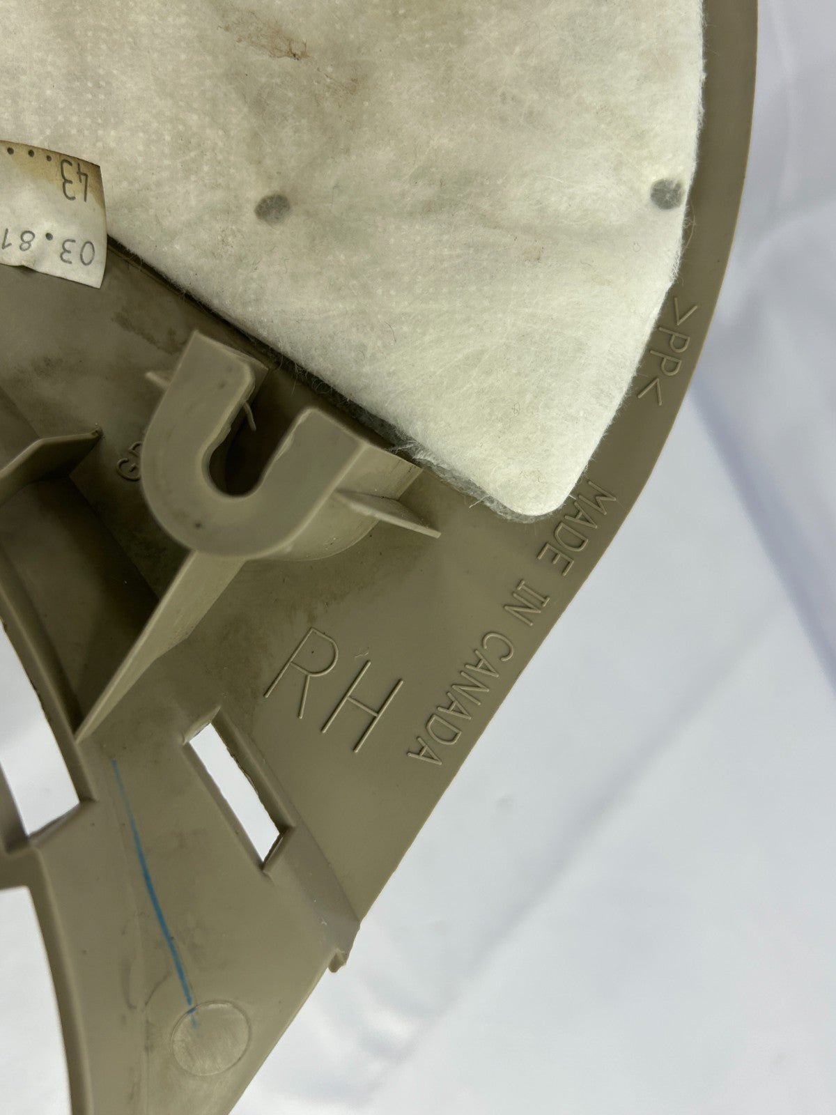 2005-2009 Subaru Outback Front Right Cowl Kick Trim Panel Beige OEM 94060AG09A