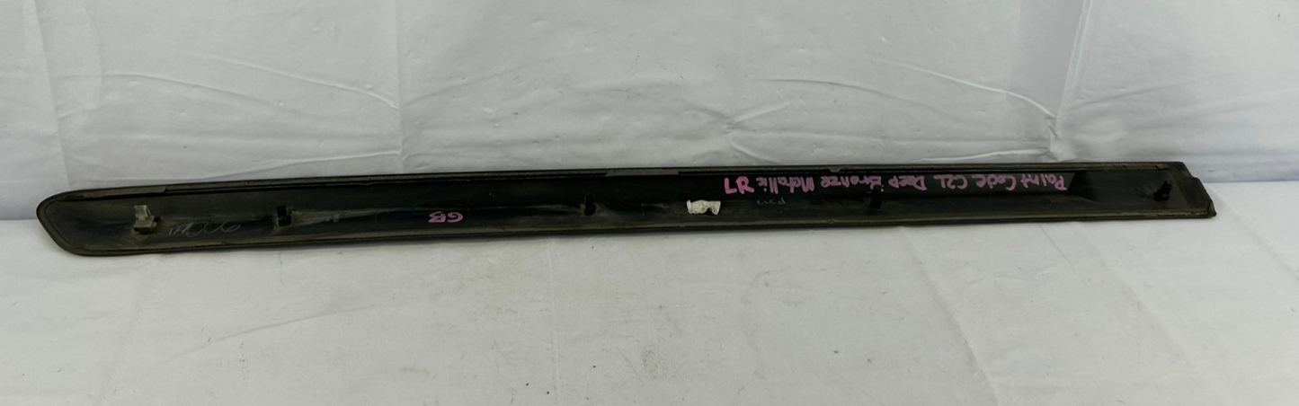 05-09 Subaru Outback Rear Left Upper Door Molding Trim Bronze OEM 91012AG11ANN