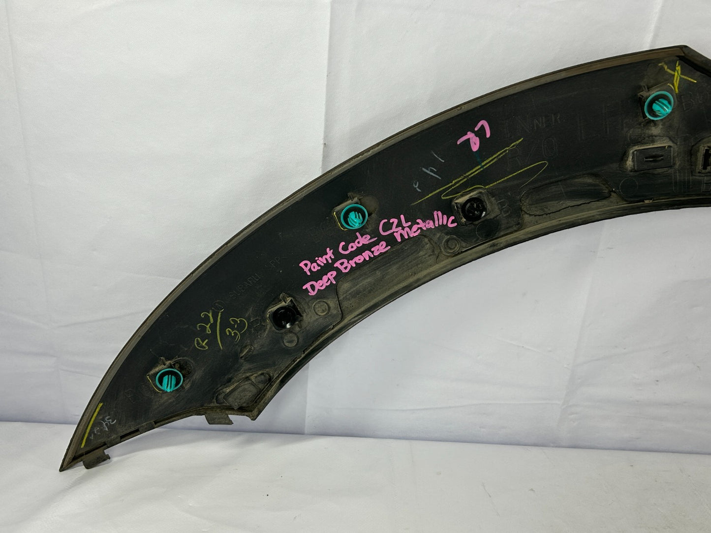 2005-2009 Subaru Outback Rear Left Quarter Flare Garnish Bronze OEM 91112AG27BNN