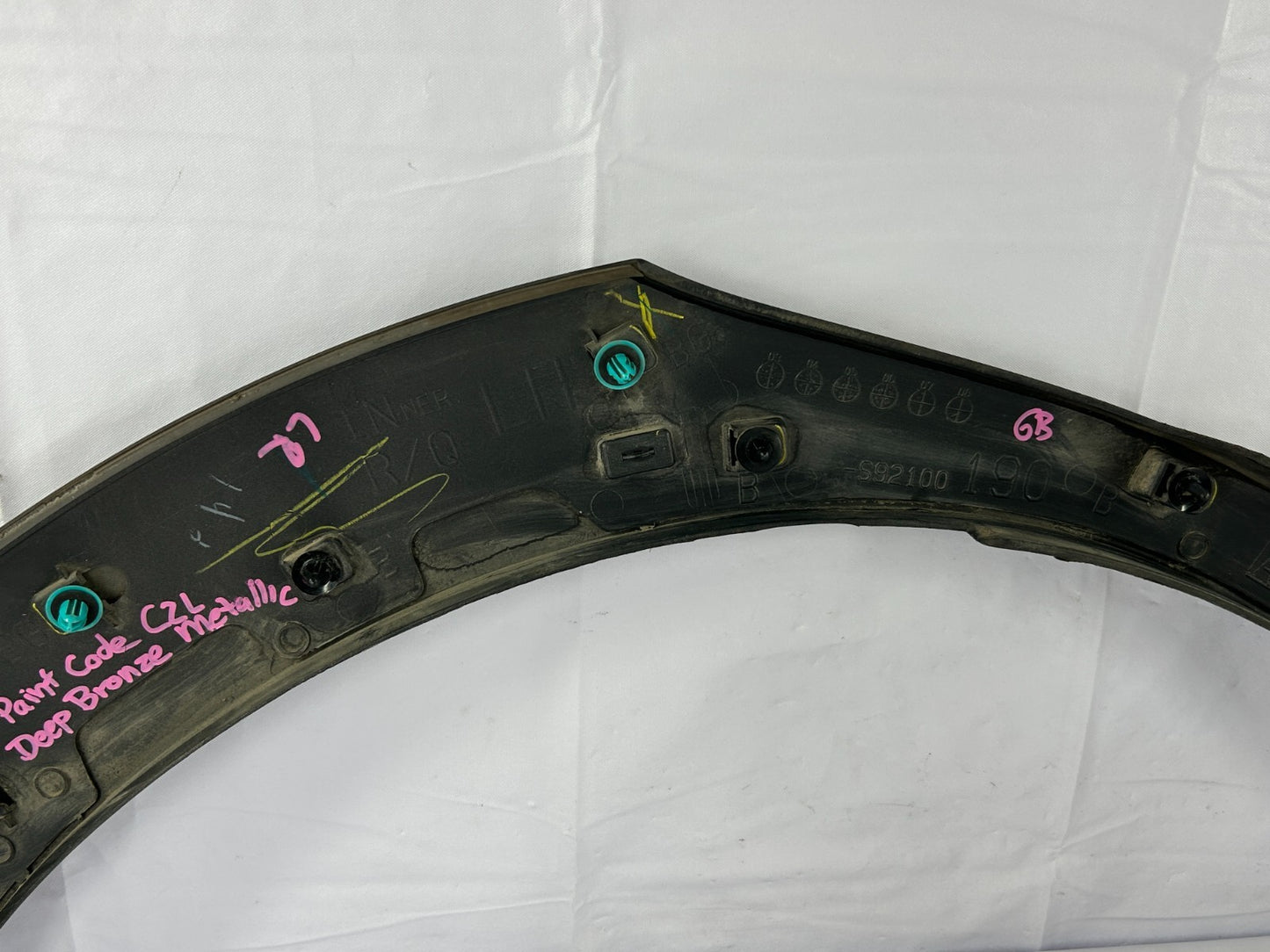 2005-2009 Subaru Outback Rear Left Quarter Flare Garnish Bronze OEM 91112AG27BNN