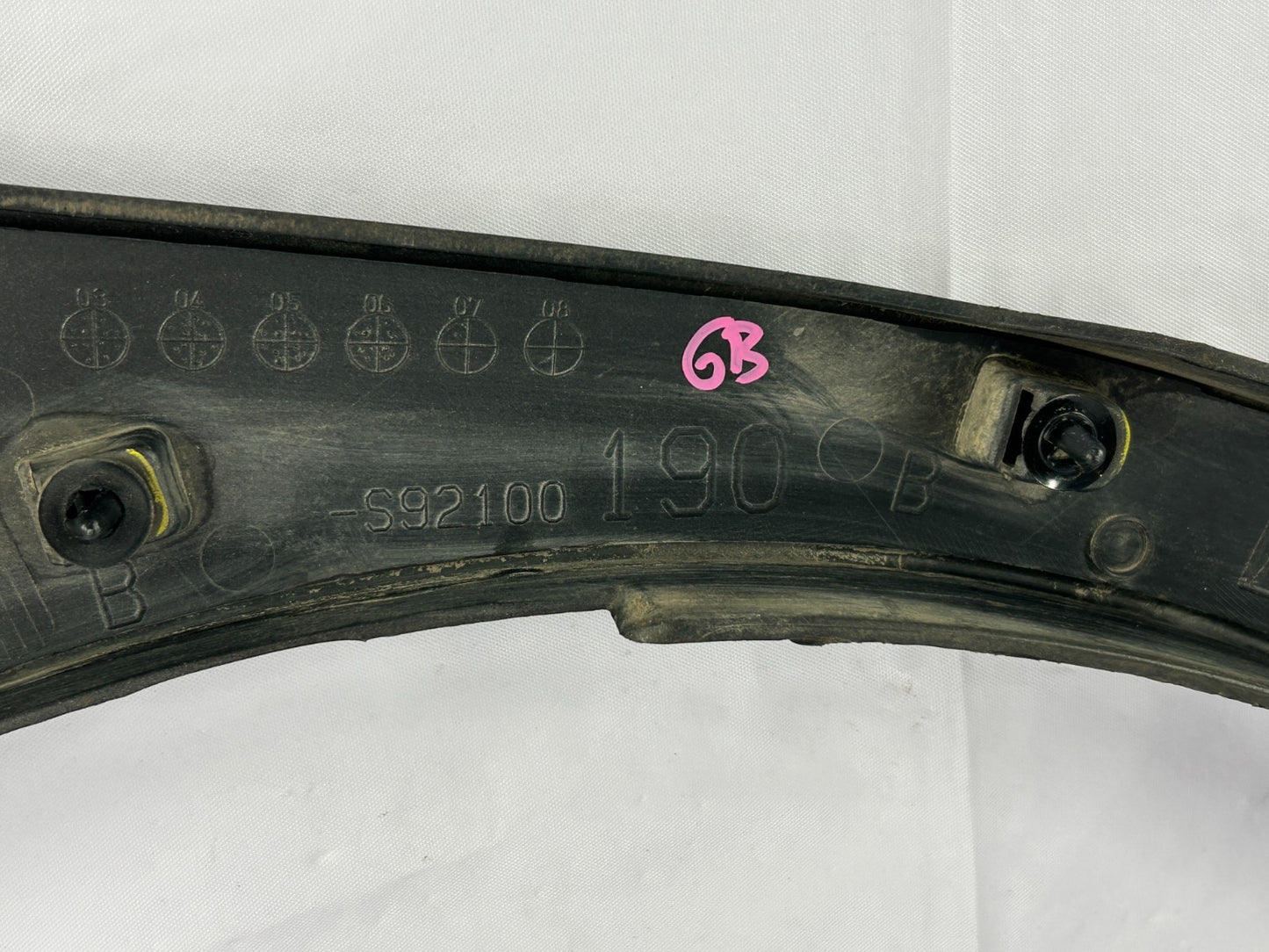 2005-2009 Subaru Outback Rear Left Quarter Flare Garnish Bronze OEM 91112AG27BNN