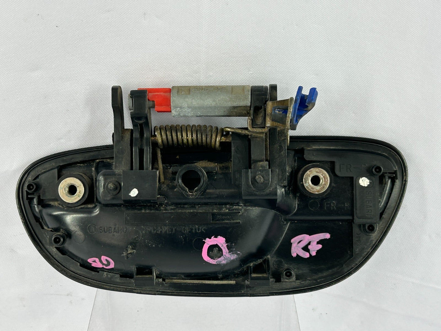 2007-2009 Subaru Outback Front Right Exterior Door Handle Black OEM 61021AG06ANN