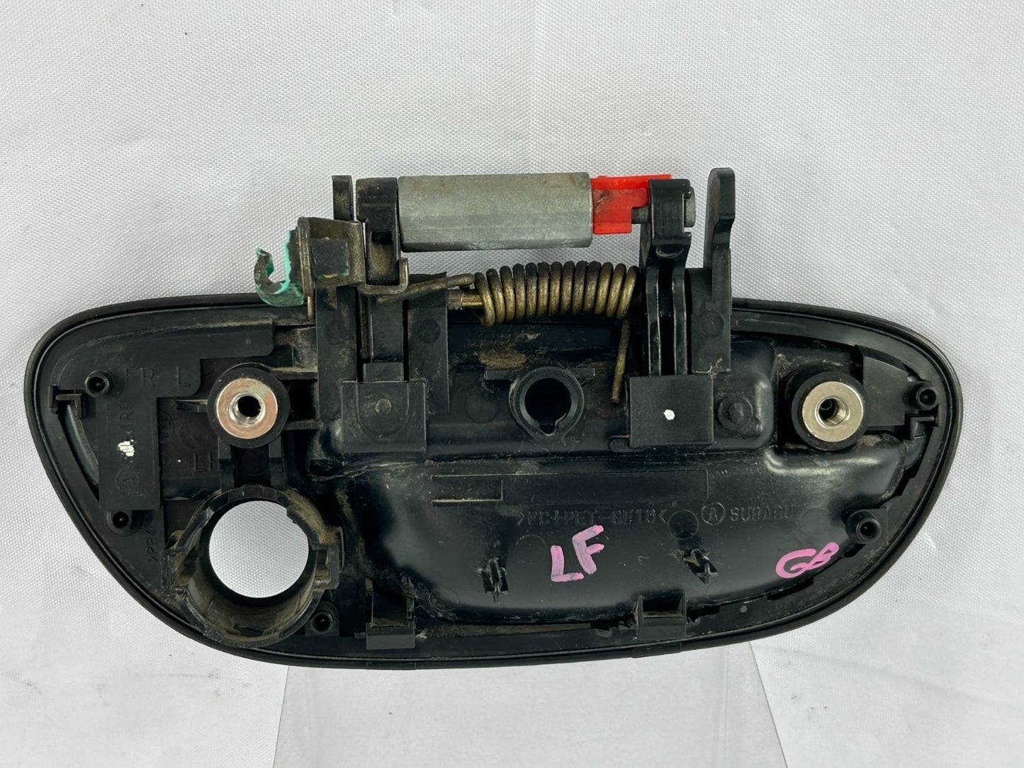 2007-2009 Subaru Outback Front Left Exterior Door Handle Black OEM 61021AG07ANN