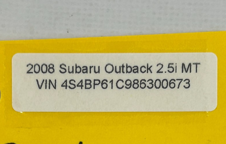 2008-2009 Subaru Outback Headlight Dimmer & Turn Signal Switch OEM 83115AG141
