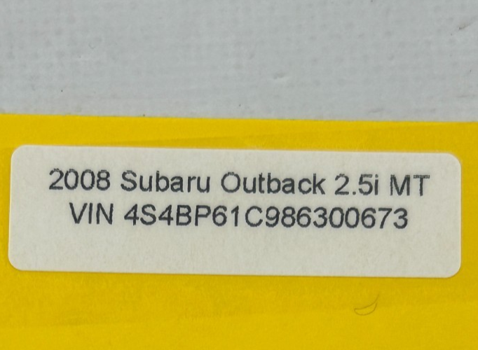 2005-2009 Subaru Outback Dual Seat Heater Warmer Dial Switch OEM 83245AG06AWA