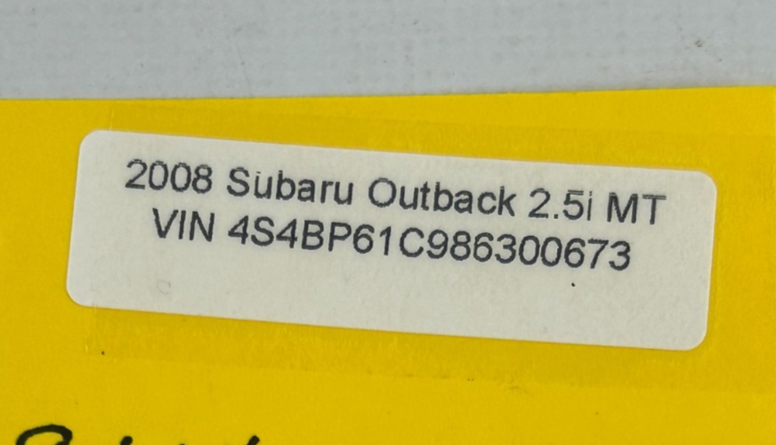 2005-2009 Subaru Outback Left Side 8 Way Power Seat Switch Beige OEM 64176AE10A