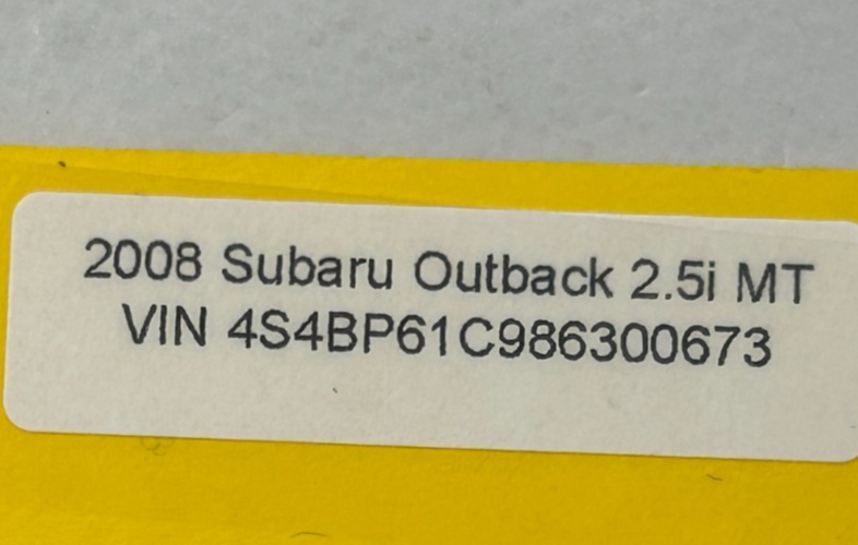 05-09 Subaru Outback Front Right Passenger Door Tweeter Speaker OEM 86301AG82A