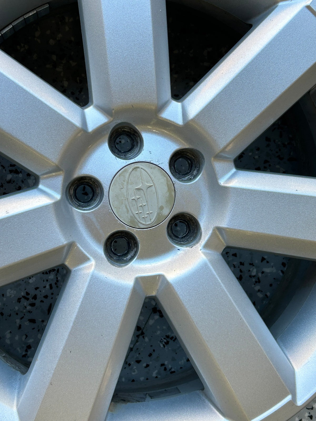 2008-2009 Subaru Outback Alloy 7 Spoke 17x7J 17-inch Wheel Rim 5-Bolt OEM