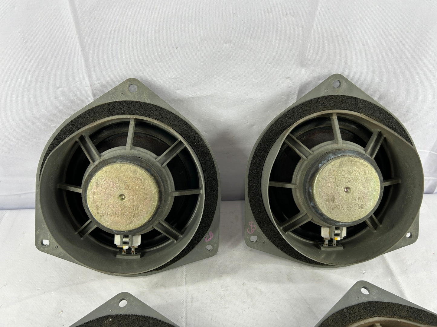 1998-2001 Toyota Land Cruiser Audio Door Speaker Set of 4 OEM 86160-22790