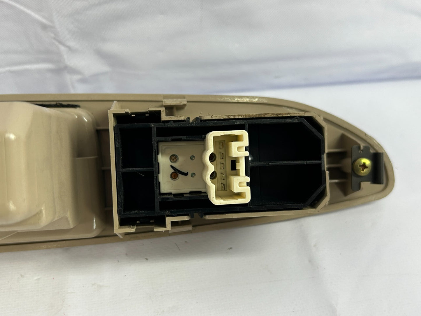 98-01 Toyota Land Cruiser Rear Left Door Window Switch & Bezel OEM 74204-60060