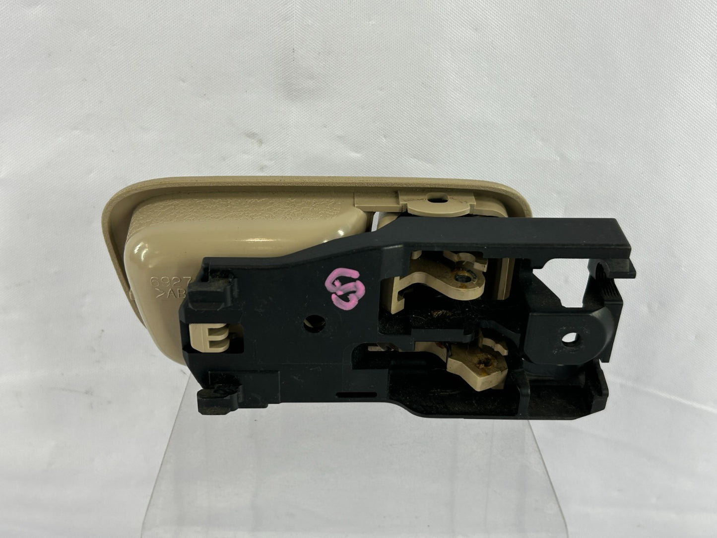98-03 Toyota Land Cruiser Rear Left Interior Door Handle Beige OEM 69205-30150