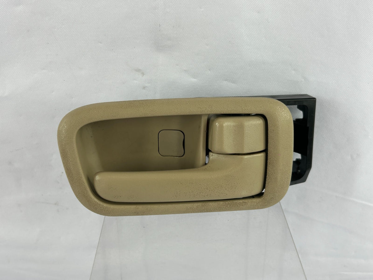 98-03 Toyota Land Cruiser Rear Right Interior Door Handle Beige OEM 69205-30150