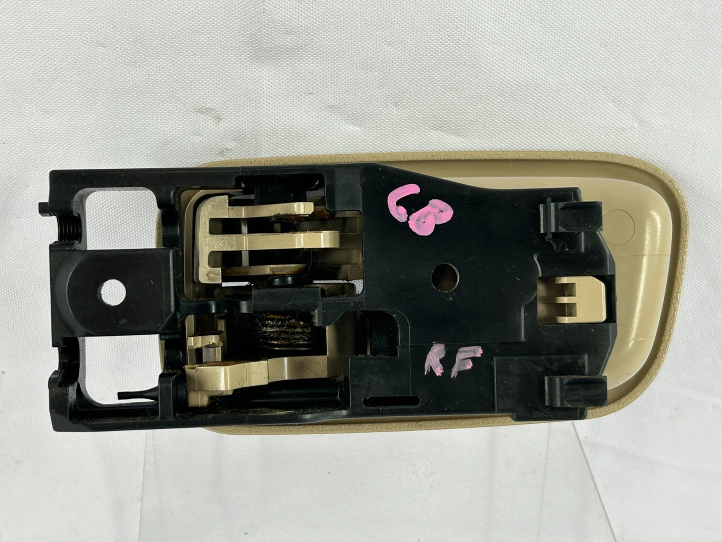 98-03 Toyota Land Cruiser Front Right Interior Door Handle Beige OEM 69205-30150