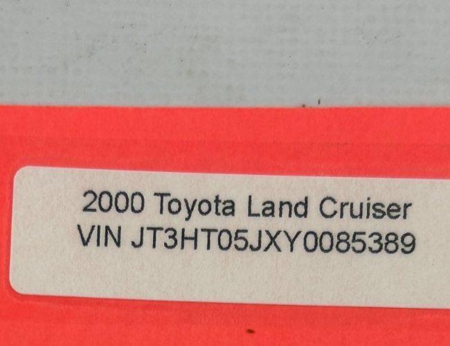 1998-2003 Toyota Land Cruiser Windshield Wiper Switch Assembly OEM 84652-60840