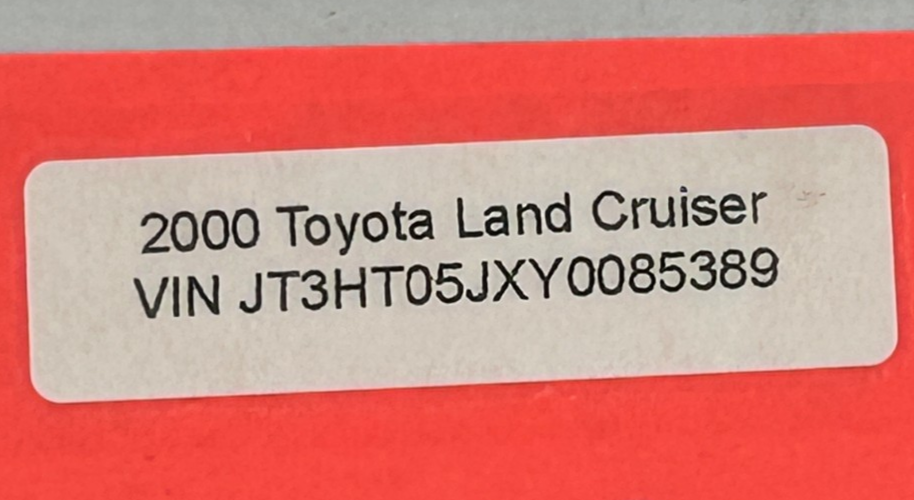 1998-2003 Toyota Land Cruiser Gas Fuel Release Pull Handle OEM 77051-30060-A0