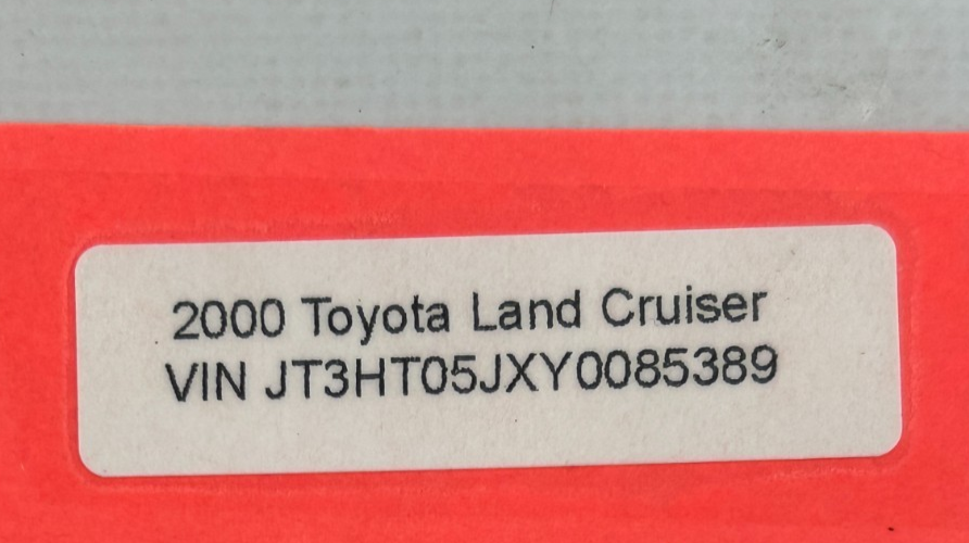 98-05 Toyota Land Cruiser Front Hood Latch Lock Release OEM 53510-60130