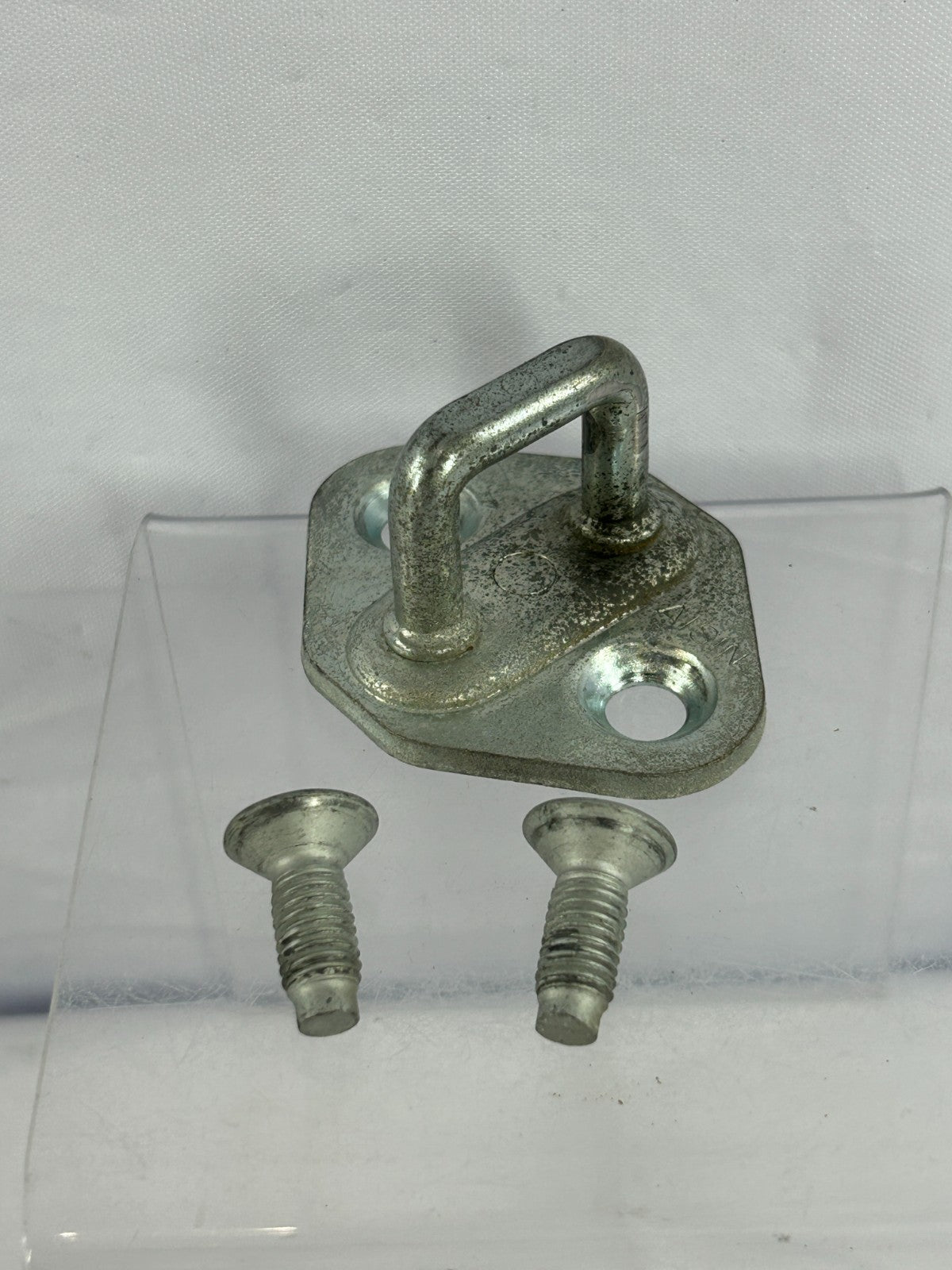 1998-2007 Toyota Land Cruiser Door Lock Striker Plate & Bolts OEM 69410-20110