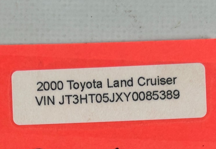 1998-2001 Toyota Land Cruiser Front Right Side Tweeter Speaker OEM 86160-60320