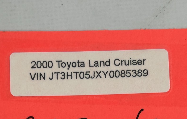 1998-2007 Toyota Land Cruiser Rear Right Door Jamb Switch Sensor OEM 84231-60070
