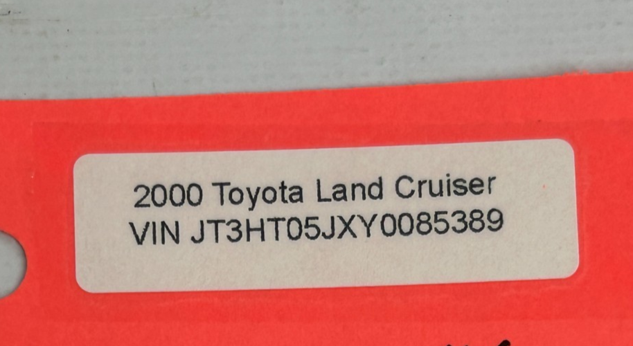 1999-2007 Toyota Land Cruiser Rear Left Door Lock Latch Actuator OEM 69060-60061