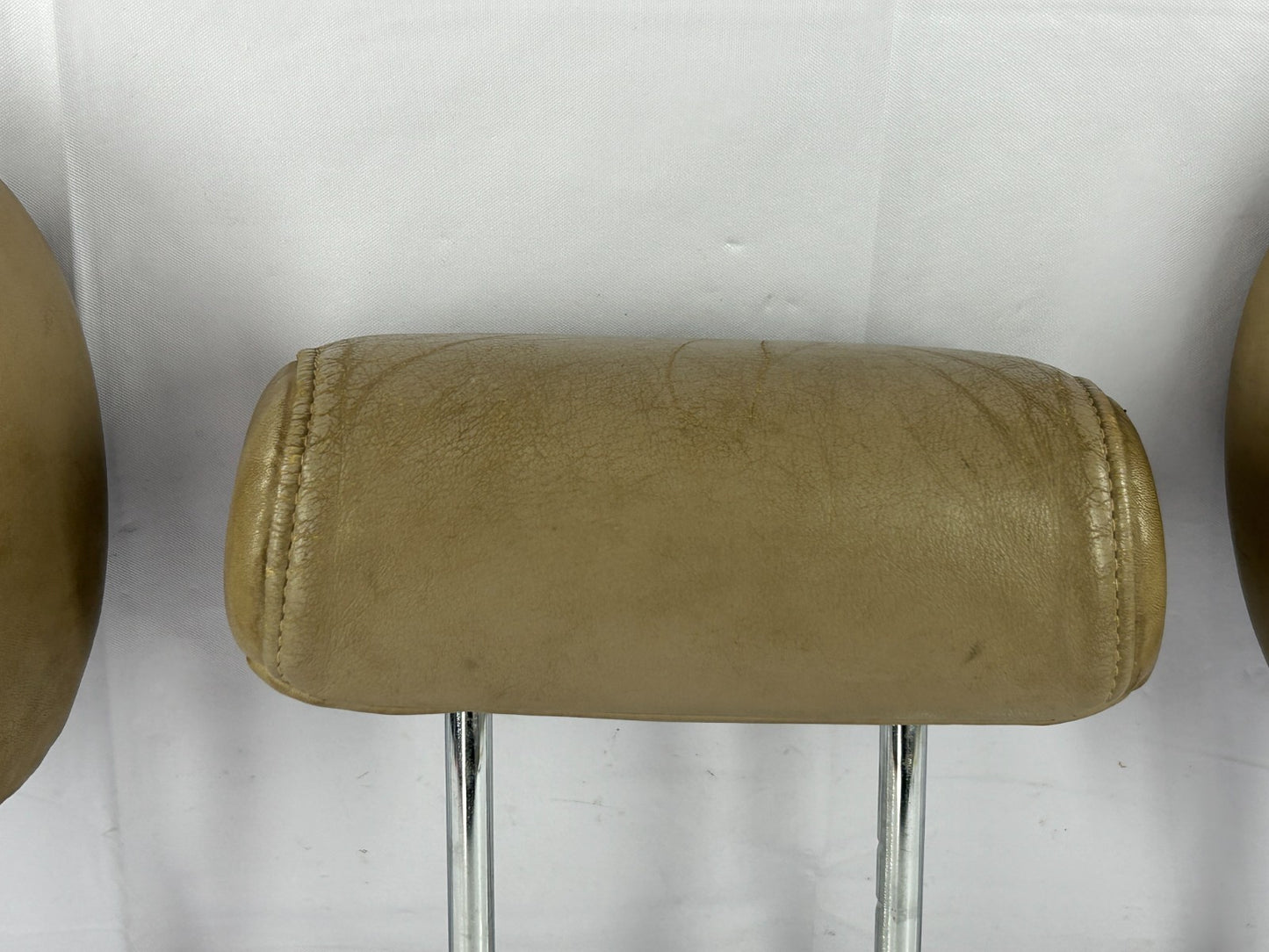 98-03 Toyota Land Cruiser Rear 2nd Row Seat Headrest Set Beige OEM 71940-60260