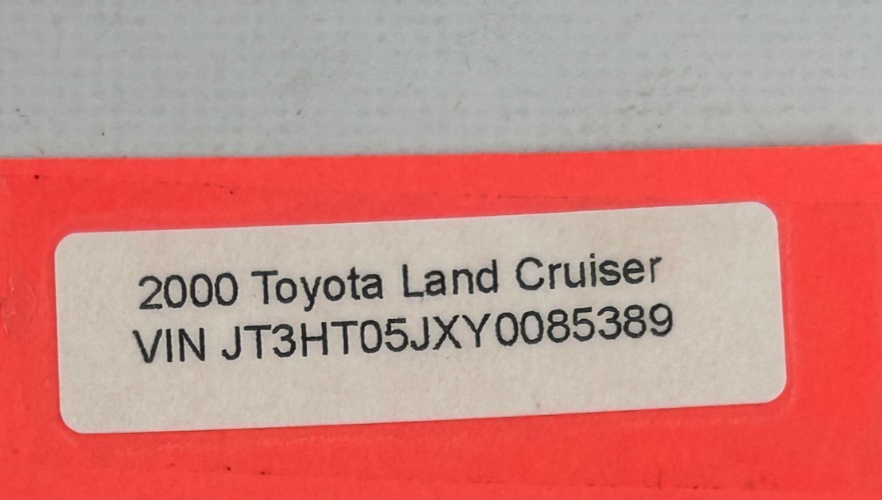 1998-2007 Toyota Land Cruiser Front Right Door Window Guide OEM 67403-60080