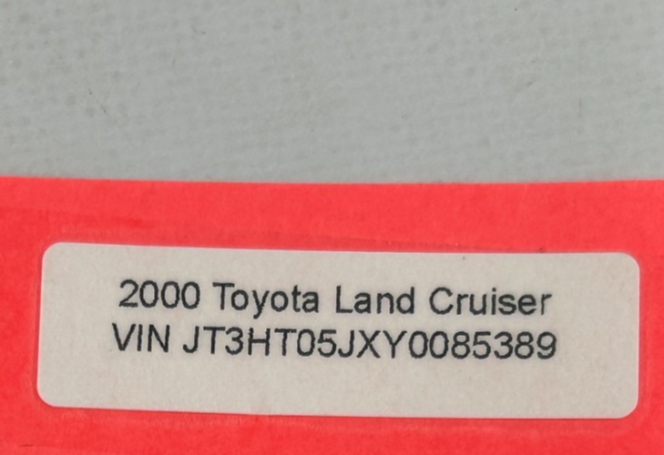1998-2007 Toyota Land Cruiser Top Roof Sunroof Moonroof Glass OEM 63201-60063