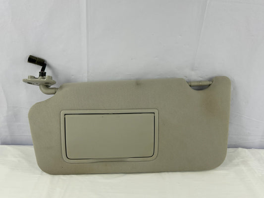 2010-2014 Subaru Legacy Left Driver Side Sun Visor Beige OEM 92011AJ08AME