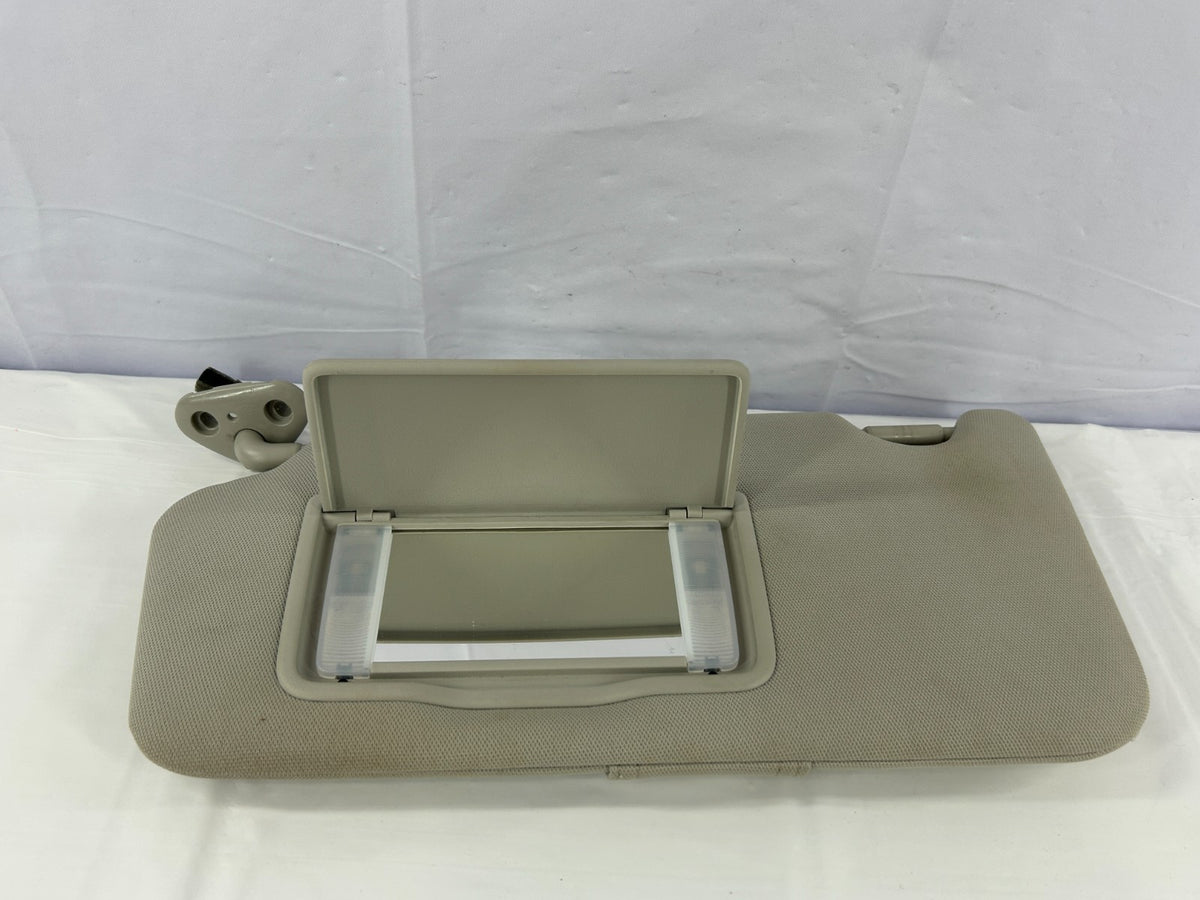 2010-2014 Subaru Legacy Left Driver Side Sun Visor Beige OEM 92011AJ08AME