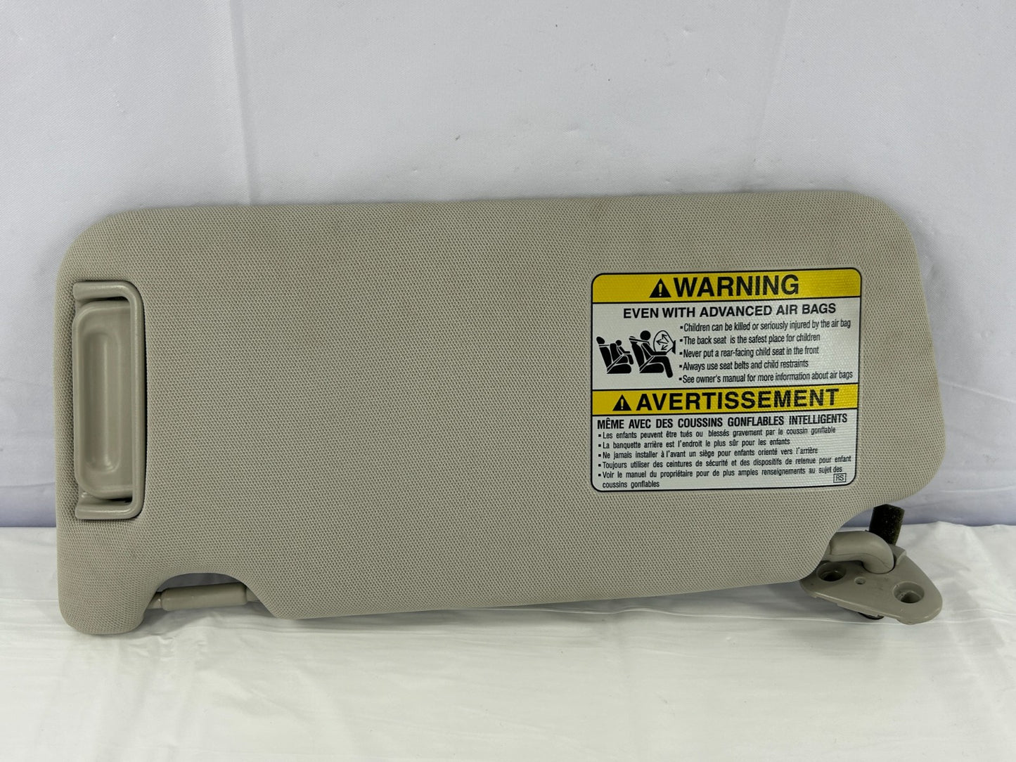 2010-2014 Subaru Outback Right Passenger Side Sun Visor Beige OEM 92011AJ07AME
