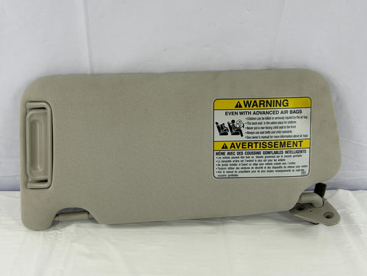 2010-2014 Subaru Outback Right Passenger Side Sun Visor Beige OEM 92011AJ07AME