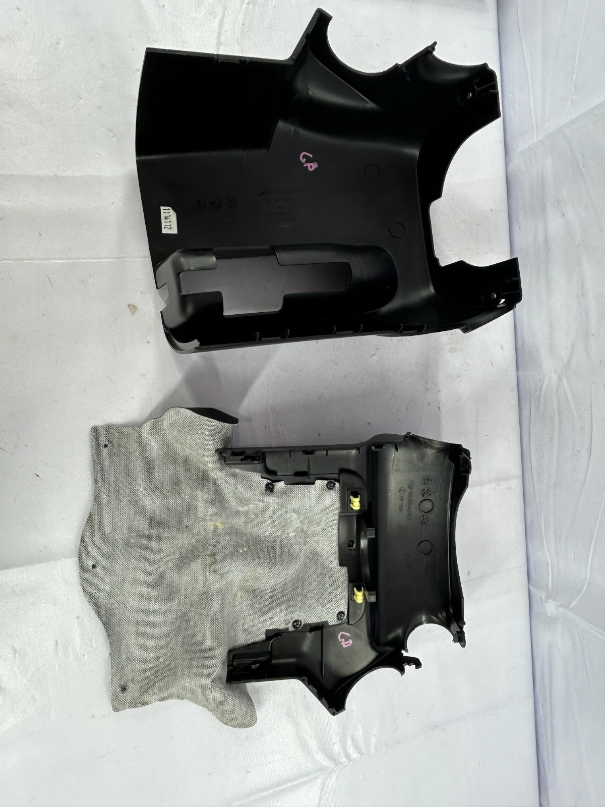 2010-2012 Subaru Outback Steering Column Cover Upper & Lower OEM 34341AJ00BVH
