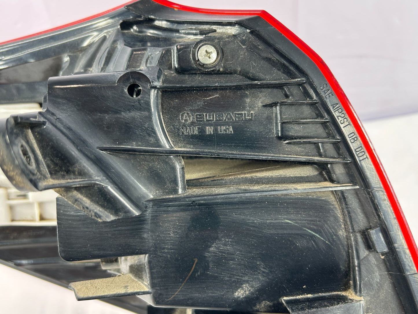 10-14 Subaru Outback Rear Right Quarter Mounted Taillight Lamp OEM 84912AJ09A
