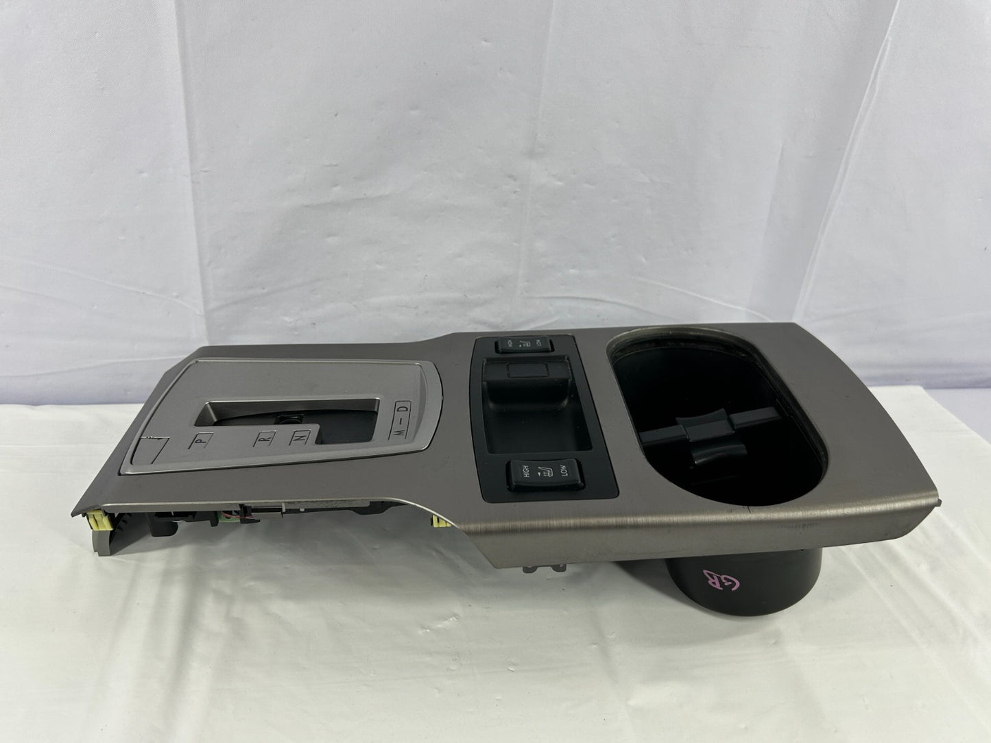 10-14 Subaru Outback Shifter Seat Heater Cup Holder Bezel Trim OEM 92122AJ00A