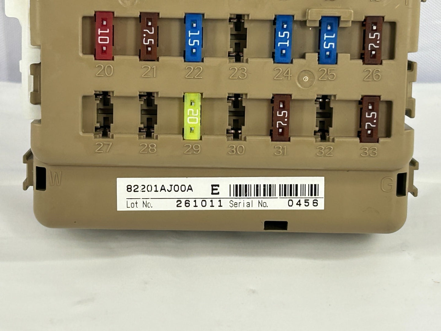 2010-2012 Subaru Outback Interior Cabin Junction Fuse Box Block OEM 82290AJ00A
