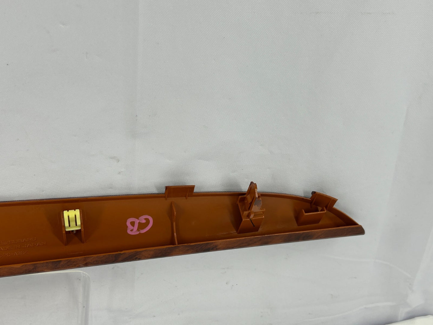 2010-2012 Subaru Outback Right Dashboard Wood Grain Trim Panel OEM 66077AJ01A