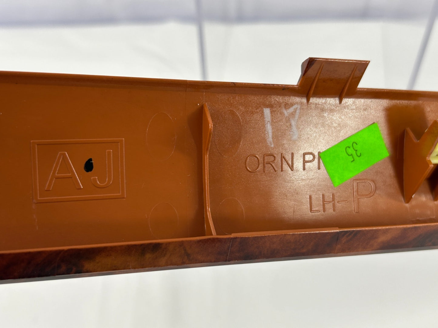 2010-2012 Subaru Outback Right Dashboard Wood Grain Trim Panel OEM 66077AJ01A