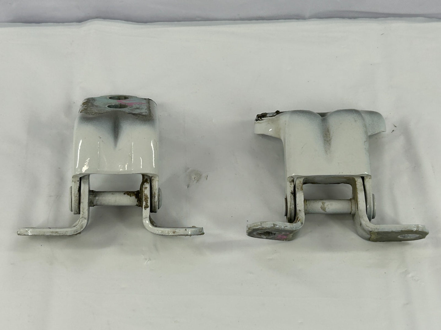 2010-2013 Subaru Outback Rear Left Upper & Lower Door Hinge Set OEM 60479AJ010