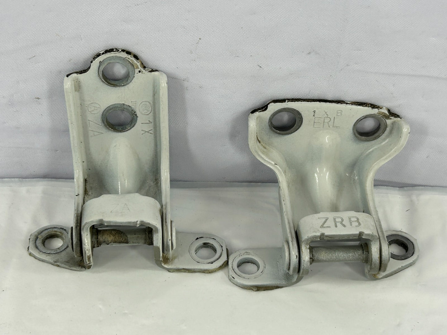 2010-2013 Subaru Outback Rear Left Upper & Lower Door Hinge Set OEM 60479AJ010
