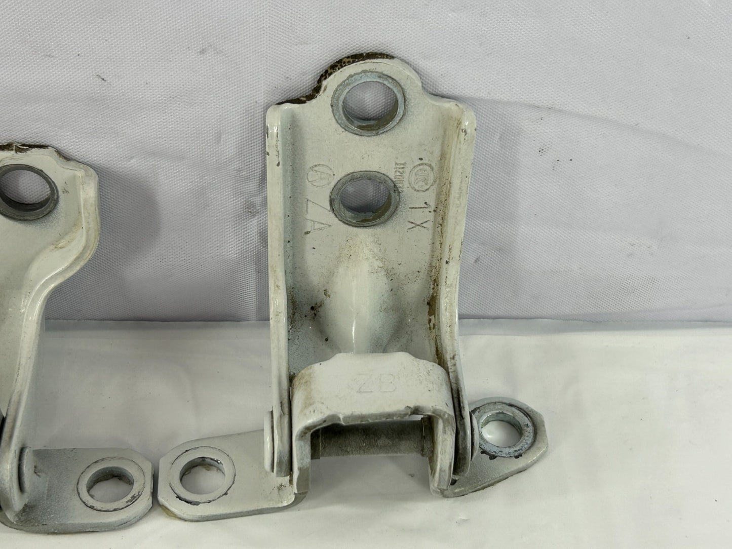 2013-2014 Subaru Outback Rear Right Upper & Lower Door Hinge Set OEM 60479AJ000