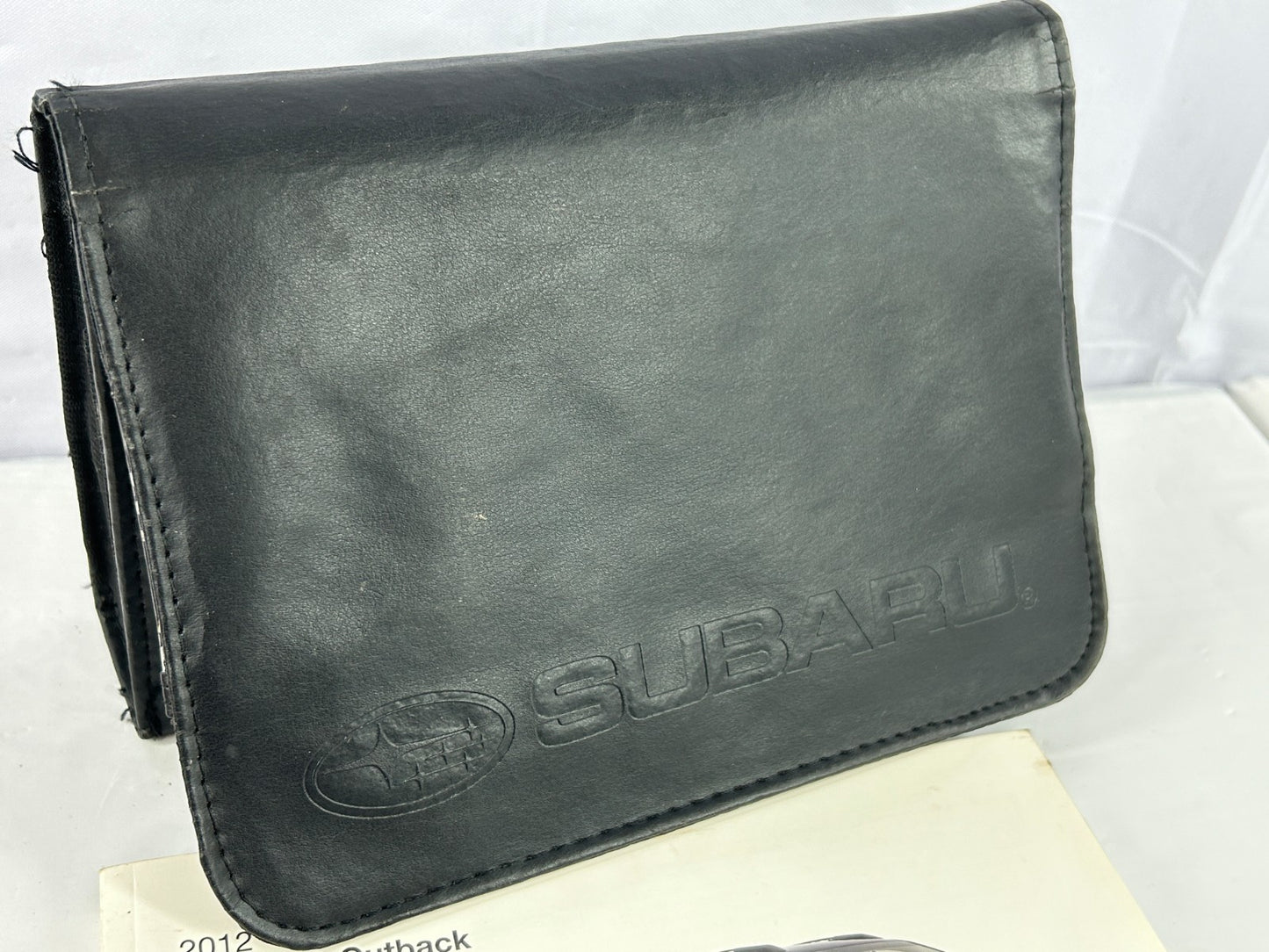 2012 Subaru Outback or Legacy 2.5L Owner's Manual Guide Book with Case OEM